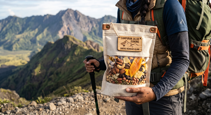 Makanan trailmix - Photo by Gemini AI