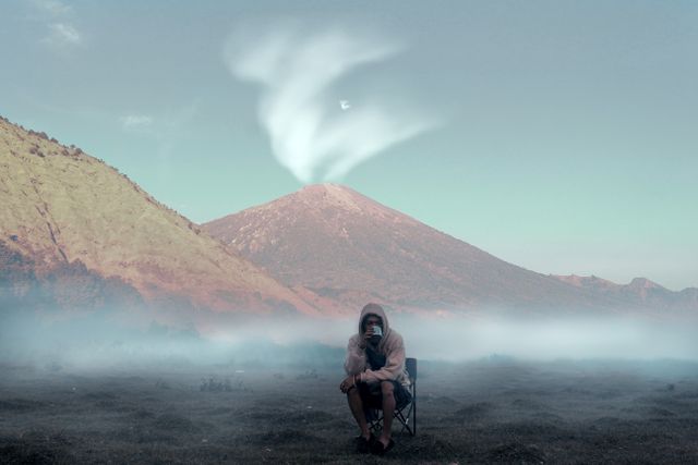 Foto oleh heru hidayat Kabut di gunung
